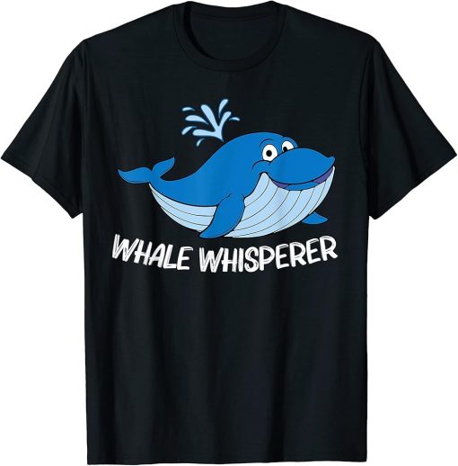 Funny Whale Art For Men Women Orca Narwhal Blue Whales T-Shirt