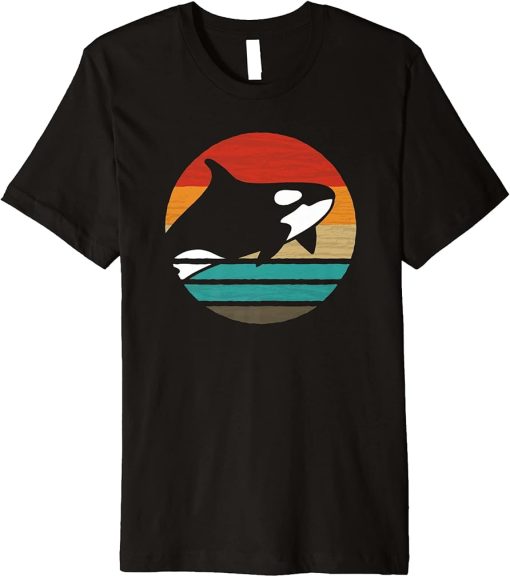 Orca Retro Style Vintage Premium T-Shirt